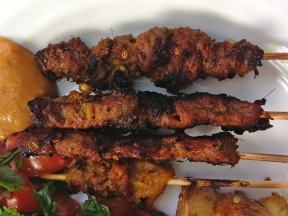 Chicken and Beef Satay